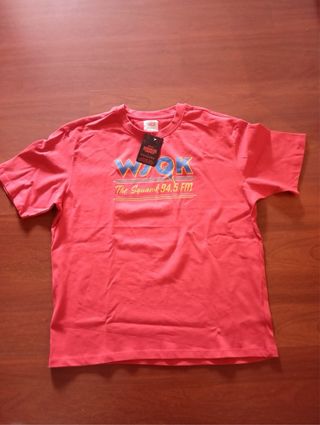 Camiseta Stranger Things Radio WSQK Talla L