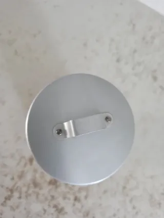 Set 3 Botes Cocina Cristal Tapa Plateada