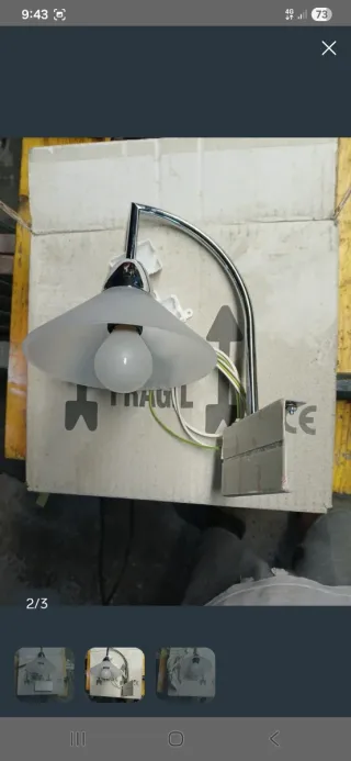 Aplique de baño moderno