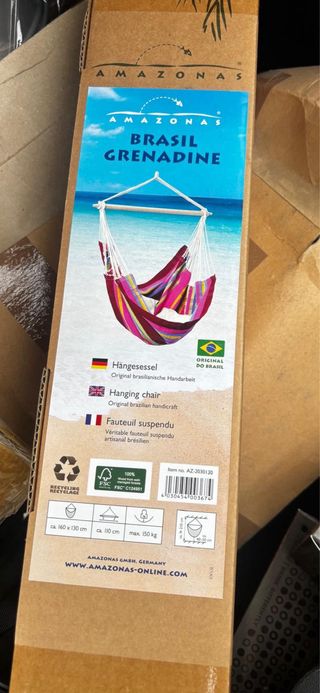 Hamaca sillón colgante Amazonas Brasil