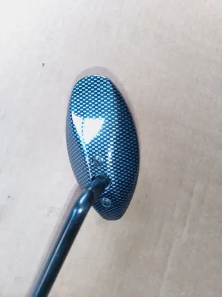 Retrovisor carbono scooter Piaggio Gilera Yamaha