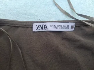 Blusa Talla XL Verde. Medidas en descripción