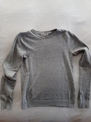 Jersey fino GREEN COAST gris talla S