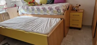 Cama nido juvenil con cajones