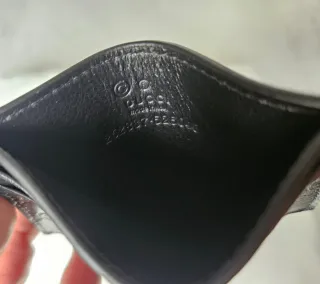 Set Portatessere e Portafoglio Gucci Pelle