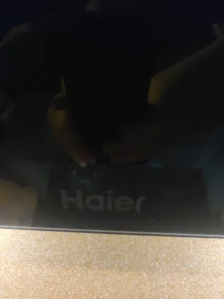 Campana extractora Haier cristal negro