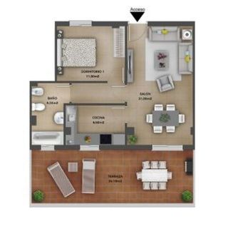 Ático en venta en Albolote