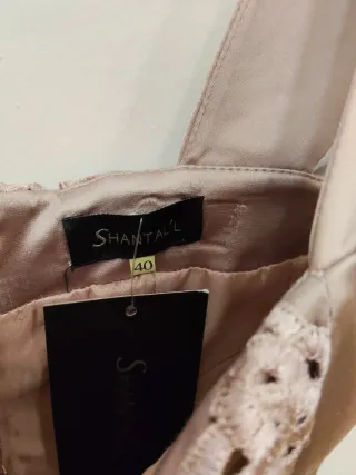 Blusa Cabotine Beige/Marrón Talla M