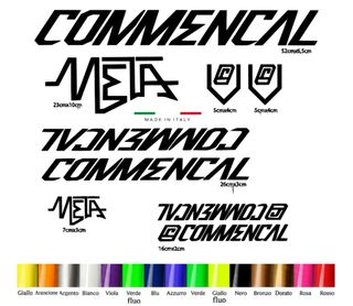 Adesivi Commencal Meta TR V4.2