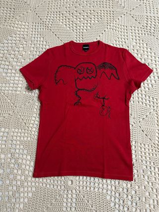 Maglietta Desigual Rossa Taglia S