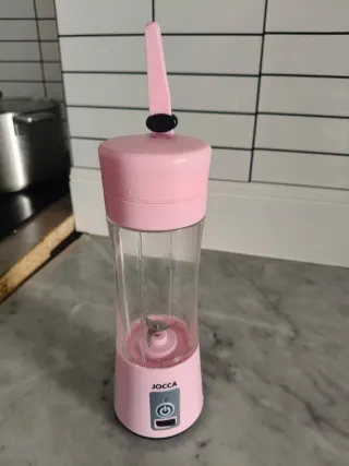 Vaso Batidora portátil JOCCA rosa recargable