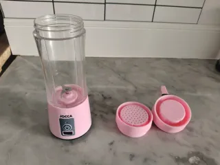 Vaso Batidora portátil JOCCA rosa recargable