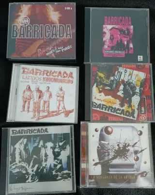 Lote CDs Barricada