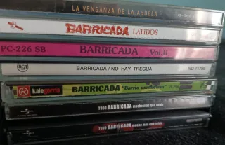 Lote CDs Barricada