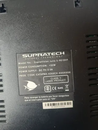 Supratech TV LCD 9 + DVD + TDT + Radio