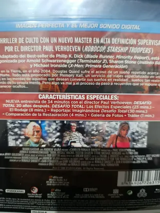 Blu-ray Desafío Total Ultimate Rekall Edition