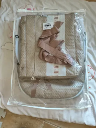 Saco Bugaboo Azul y Beige