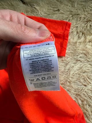 T-shirt Adidas Donna Rossa Taglia S