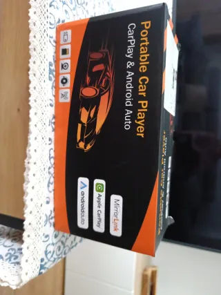 Reproductor coche portátil