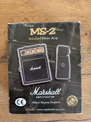 Marshall MS-2 Amplificador Guitarra Portátil