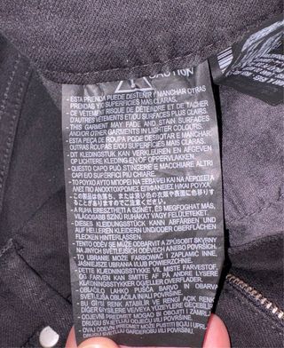 Pantalón negro Zara Talla M/38