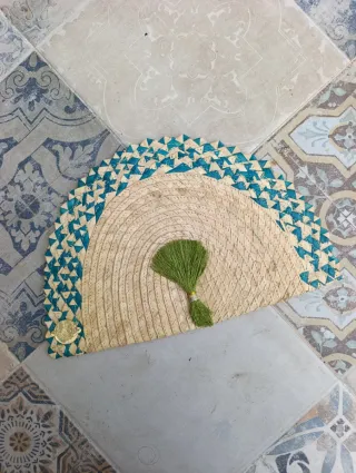 Abanicos de palma real artesanales
