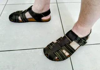 Sandalias Marrones Caballero Talla 43