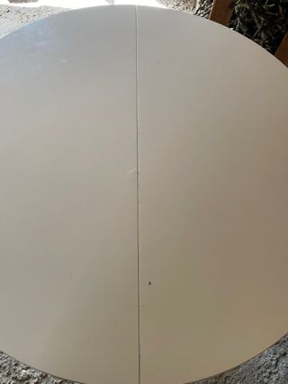 Mesa comedor redonda blanca Ikea