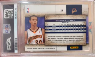 2009 Panini Studio Stephen Curry PSA 10 *ROOKIE*