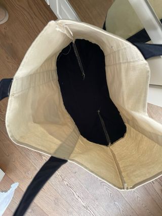 Bolsa Trader Joe's Original Beige/Azul