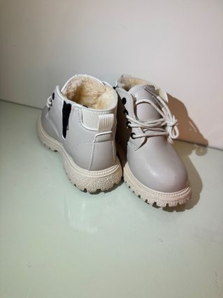 Botines niña forrados cálidos