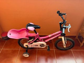 Bicicleta niña rosa 4-5 años