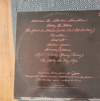 Vinilos Michael Jackson Dangerous Bad y Thriller