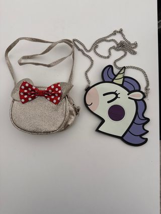 Adorabili sacchettini per bambini a forma di unicorno e topo