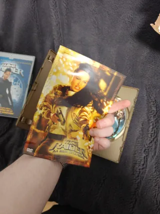 2 Películas Tomb Raider DVD (Español)