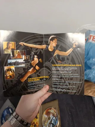 2 Películas Tomb Raider DVD (Español)