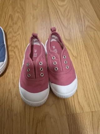 Lote 3 pares zapatillas TEX talla 26