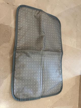 Mochila carrito bebé Walking Mum cuadros verde