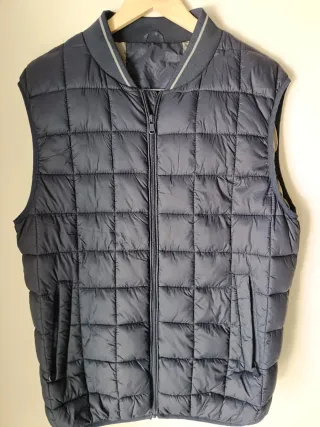 Chaleco acolchado azul marino hombre Talla L