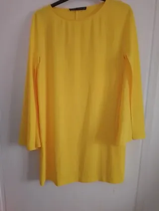 Vestito Zara Giallo Taglia M