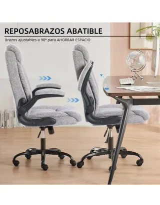 Silla de oficina giratoria tela MZLEE