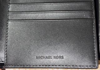 Billetera Michael Kors Slim Billfold Negra