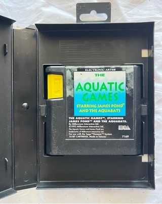 The Aquatic Games James Pond Sega Mega Drive