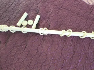 Barra cortina infantil con anillas