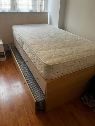 Cama nido con 4 cajones .Precio sin colchones