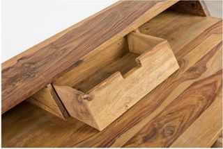 Escritorio Westwing madera y metal