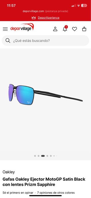Gafas Oakley Ejector MotoGP Black Prizm