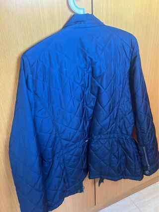 Cazadora Solera azul acolchada