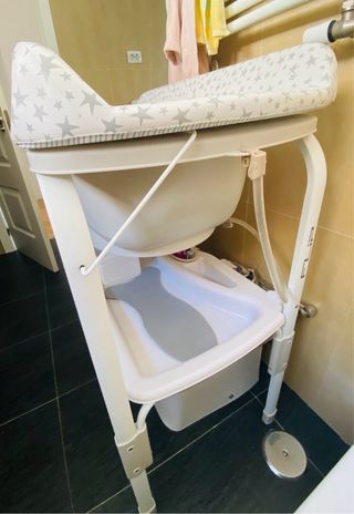 Cambiador bañera bebé