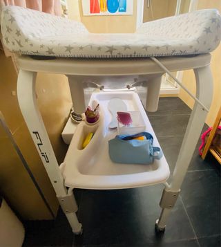 Cambiador bañera bebé